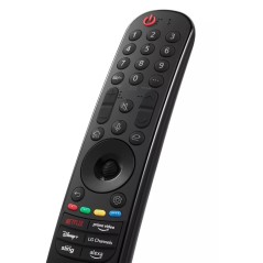 "LG Magic Remote MR24GN - Stylish Black Universal Remote Control for Effortless TV Navigation"
